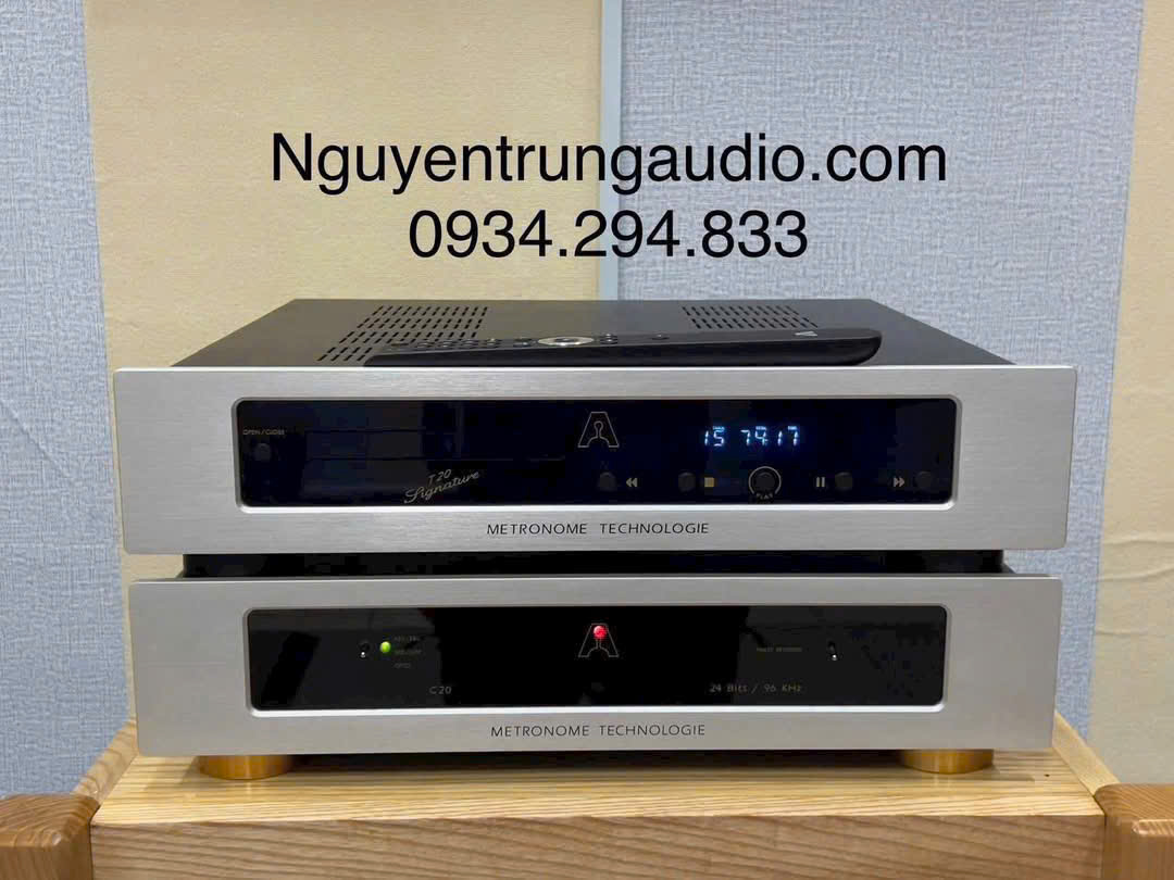 Bộ cơ và dac Metronome Technologie T20 &C20 Signature dòng chữ ký 